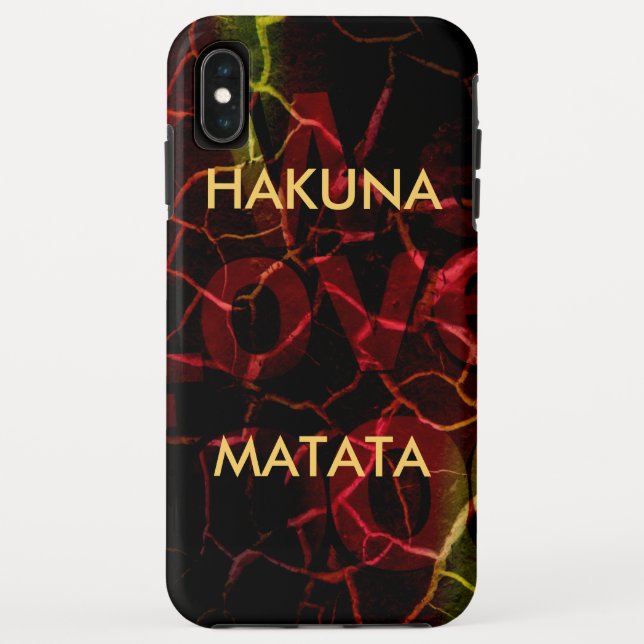 Coques Case-Mate iPhone Arêtes Frayées, Coeur Fort : Amour Indestructible (Dos)