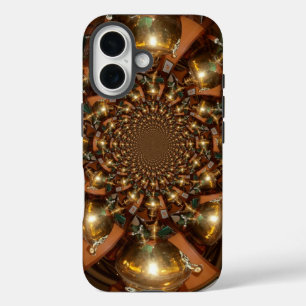 Coque Pour iPhone 16 Argent et or