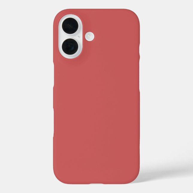 Coques Case-Mate iPhone Argile de poterie rouge (Verso)