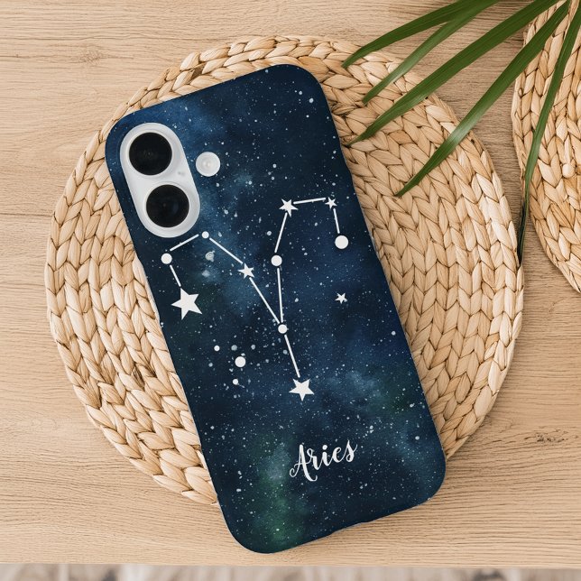 Coques Case-Mate iPhone Aries | SYMBOLE Zodiaque Astrologique Constellatio (Créateur téléchargé)