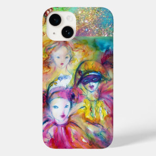 COQUE POUR iPhone 14 ARLECCHINO PIERO ET COLOMBINA