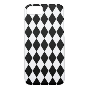 Case-Mate iPhone Case Arlequin noir et blanc