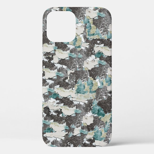 Coques Case-Mate iPhone Armature de texture sans couture, peinture, (Verso)