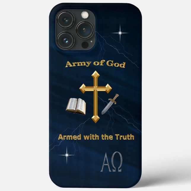 Coques Case-Mate iPhone Armée De Dieu (Verso)