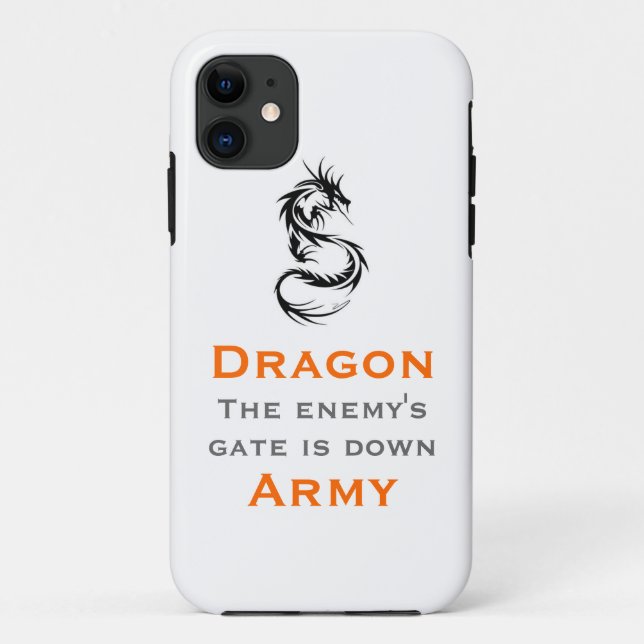Coques Case-Mate iPhone Armée de dragon/incantation d'Ender (Dos)
