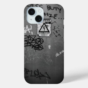 Coque Case-Mate iPhone Armoire électrique noire et blanche belgique