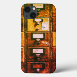 Case-Mate iPhone Case armoire en bois du catalogue de la carte de biblio