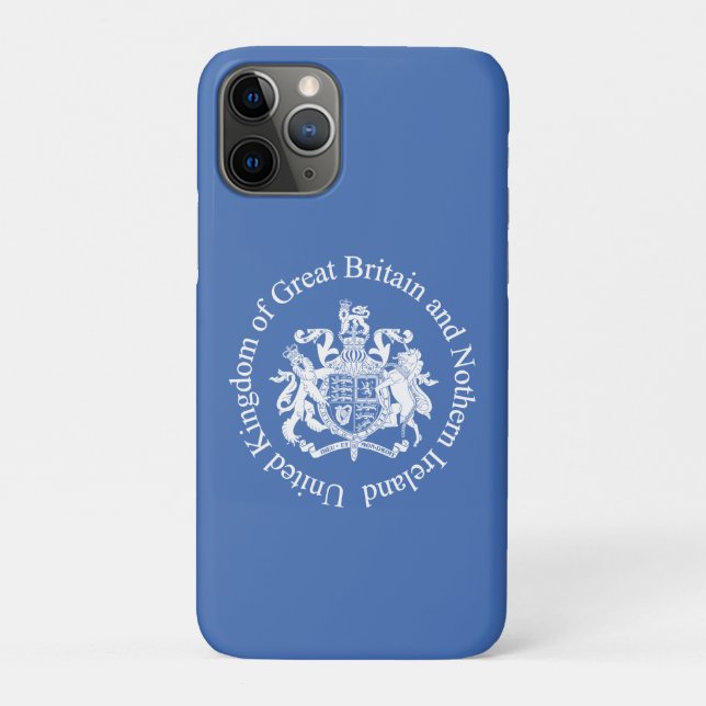Coques Case-Mate iPhone Armoiries britanniques (Dos)