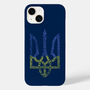 Coque Case-Mate iPhone Armoiries de l'Ukraine trident motif de la spirale