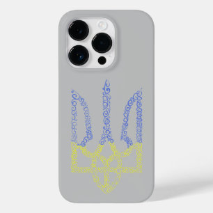 Coque Case-Mate iPhone Armoiries de l'Ukraine trident motif de la spirale