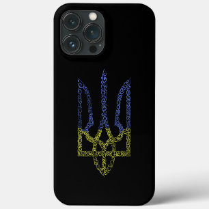 Case-Mate iPhone Case Armoiries de l'Ukraine trident motif de la spirale