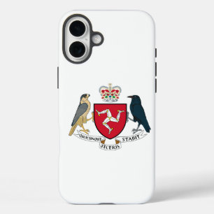 Coque Pour iPhone 16 Plus Armoiries de Manx