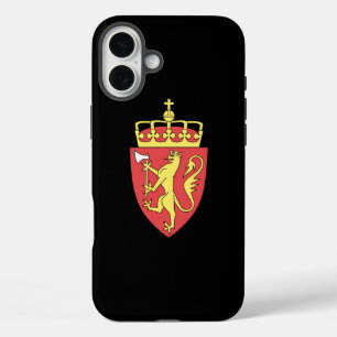 Coque Pour iPhone 16 Plus Armoiries de Norvège