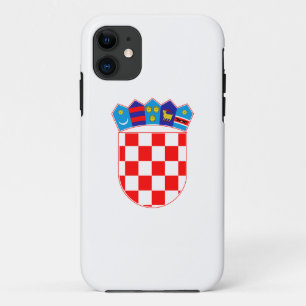 Case-Mate iPhone Case Armoiries de pays de Croatie symbole emblème drape