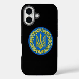 Coque Pour iPhone 16 Armoiries ukrainiennes