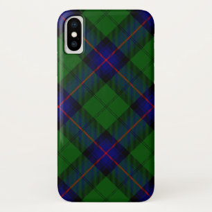 Coque Case-Mate iPhone Armstrong tartan bleu et vert plaid