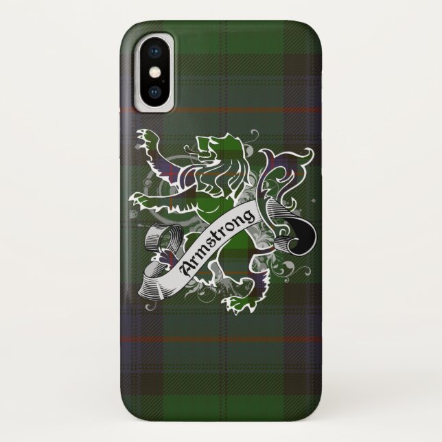 Coques Case-Mate iPhone Armstrong Tartan Lion (Dos)