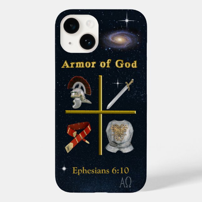 Coques Case-Mate iPhone Armure de Dieu (Verso)