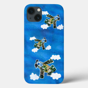 Case-Mate iPhone Case Army Jet "Art by Kids"