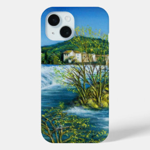 Coque Case-Mate iPhone ARNO RIVER À ROVEZZANO Florence Paysage toscan