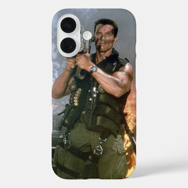 Coques Case-Mate iPhone Arnold Schwarzeneger tir à la fusée (Verso)