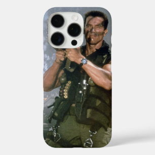 Coque iPhone 16 Pro Arnold Schwarzeneger tir à la fusée