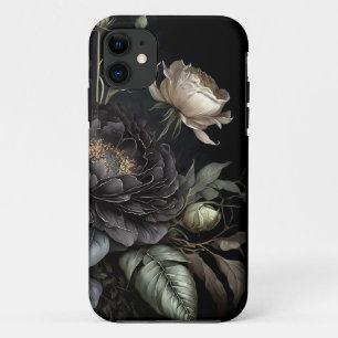 Case-Mate iPhone Case Arrangement gothique Rose Fleur noire