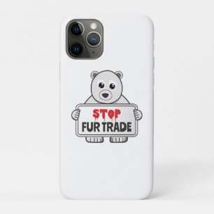 Case-Mate iPhone Case Arrêter le commerce des fourrures et la triste our
