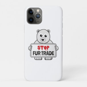 Case-Mate iPhone Case Arrêter le commerce des fourrures et la triste our