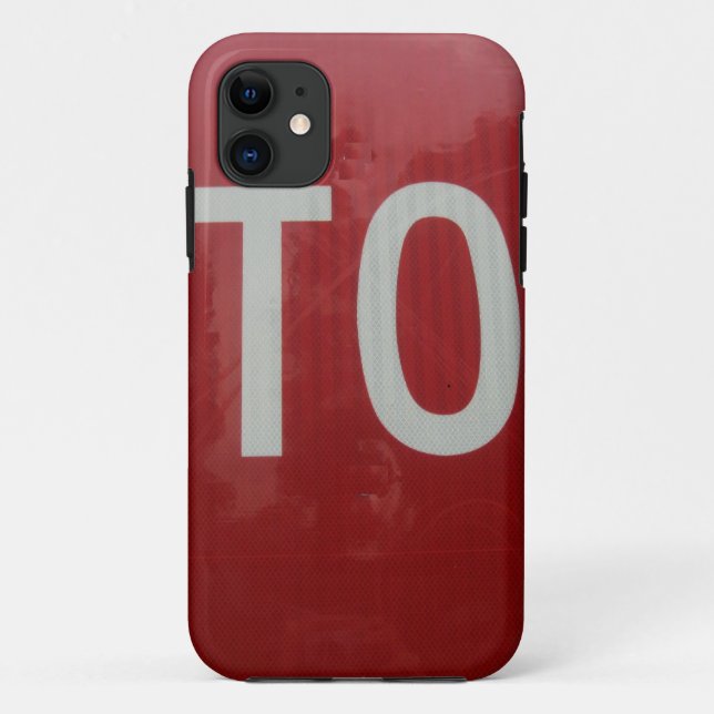 Coques Case-Mate iPhone Arrêter le signe (Dos)