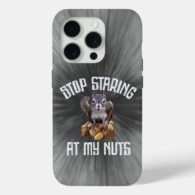 Coques Case-Mate iPhone Arrêtez de marcher sur mes nuts - drôle Amateur d' (Verso)