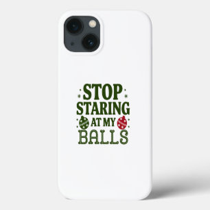 Case-Mate iPhone Case Arrêtez De Me Regarder À Mes Boules Humour Sale De