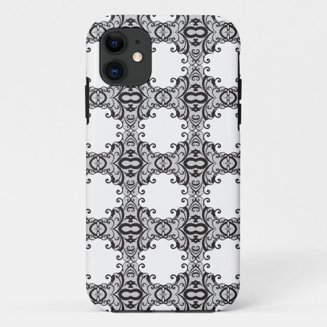 Coques Case-Mate iPhone Arrière - plan 2 de dentelle (Dos)