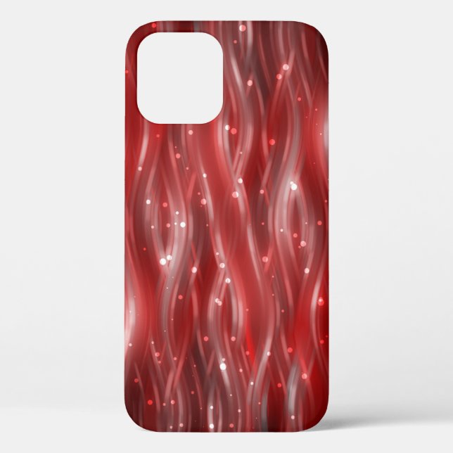 Coques Case-Mate iPhone arrière - plan abstrait. arrière - plan rouge avec (Verso)