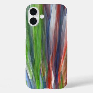 Coque Pour iPhone 16 Plus arrière - plan Abstrait avec cristaux colorés