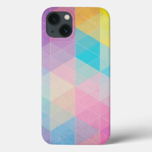 Case-Mate iPhone Case Arrière - plan abstrait coloré de triangles