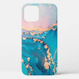 Case-Mate iPhone Case arrière - plan Abstrait de peinture d'art fluide d