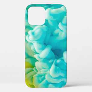 Case-Mate iPhone Case Arrière-plan abstrait de peinture jaune et bleu