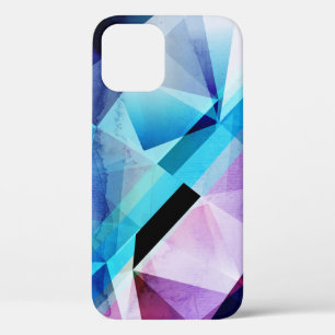 Case-Mate iPhone Case Arrière - plan Abstrait géométrique aquarelle