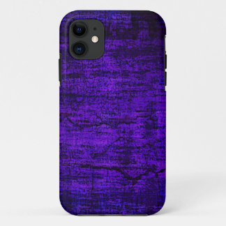 Coque iPhone 11 Arrière - plan Abstrait vintage violet