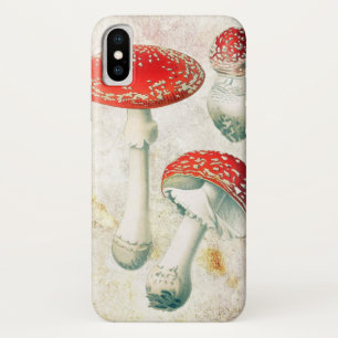 Case-Mate iPhone Case Arrière - plan affligé de champignon rouge morel