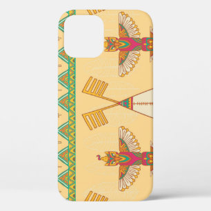 Case-Mate iPhone Case Arrière - plan autochtone autochtone autochtone or
