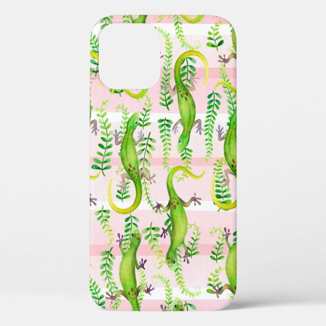 Coques Case-Mate iPhone arrière - plan avec aquarelle illustration de g ve (Verso)