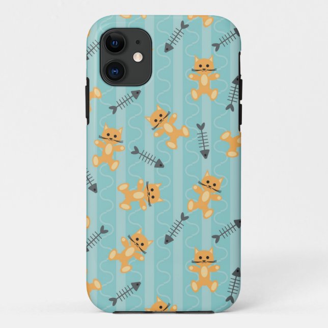 Coques Case-Mate iPhone arrière - plan avec des chats (Dos)