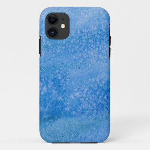 Etui iPhone Case-Mate Arrière - plan bleu d'aquarelle