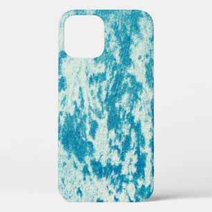 Case-Mate iPhone Case Arrière - plan bleu texturé en tissu dense. Con