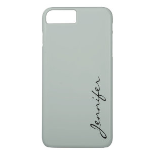 Coque iPhone 7 Plus Arrière - plan couleur gris cendré