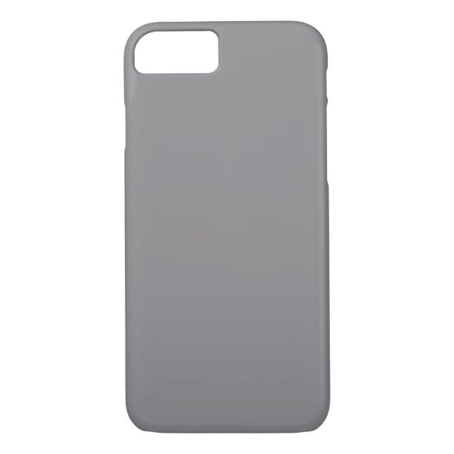 Coques Case-Mate iPhone Arrière - plan couleur gris Titane Tendance (Dos)
