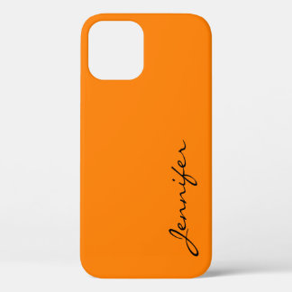 Case-Mate iPhone Case Arrière - plan couleur orange