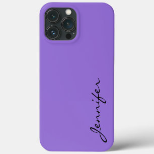 Case-Mate iPhone Case Arrière - plan couleur violet pastel foncé